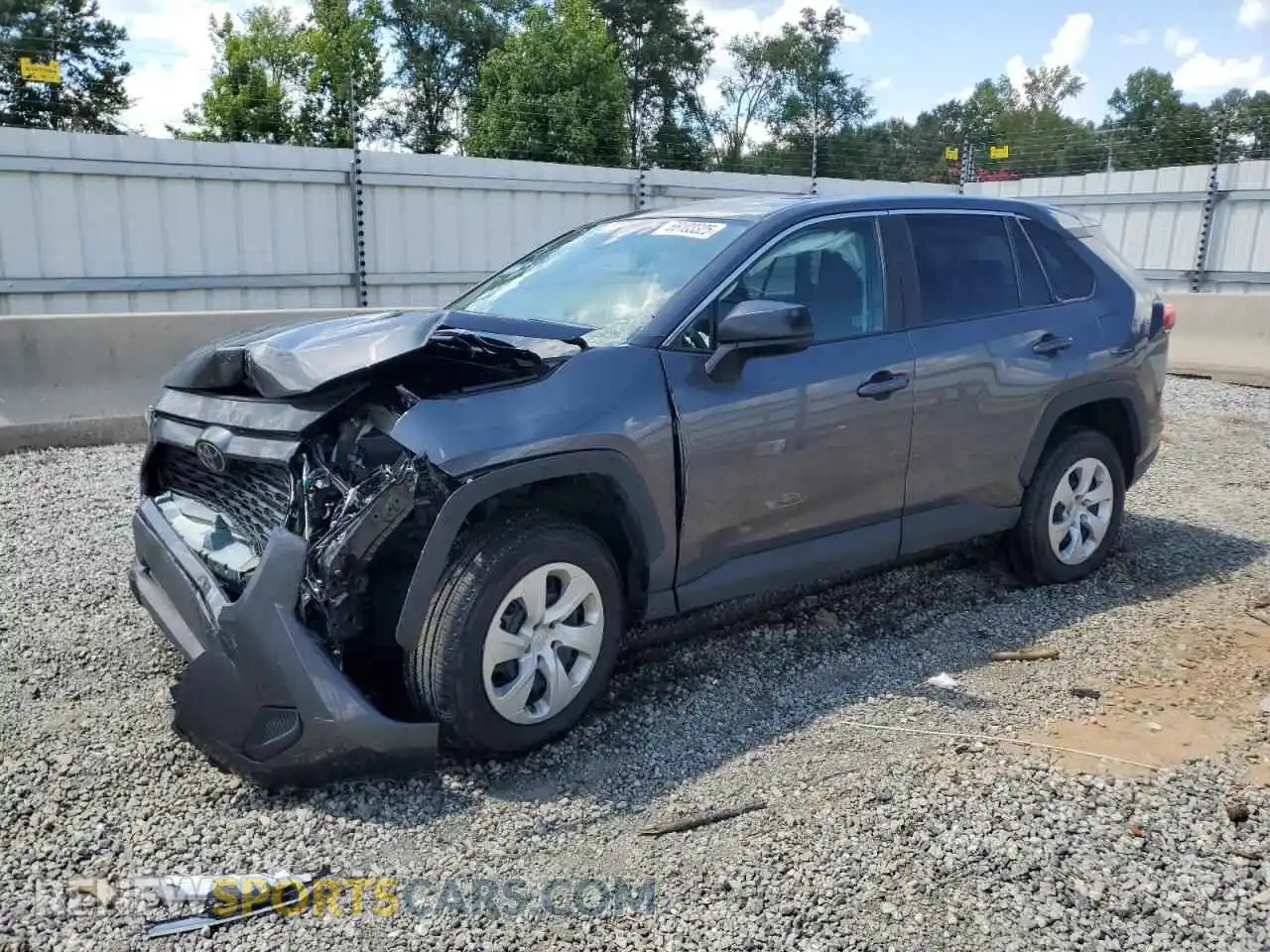1 Photograph of a damaged car 2T3F1RFV4SC490943 TOYOTA RAV4 2025