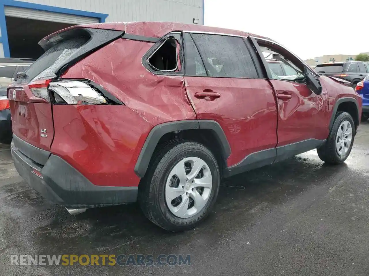 3 Photograph of a damaged car 2T3F1RFV4SW527441 TOYOTA RAV4 2025