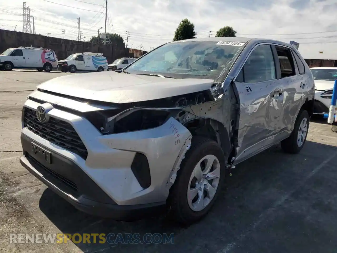 1 Photograph of a damaged car 2T3F1RFV5SC500203 TOYOTA RAV4 2025