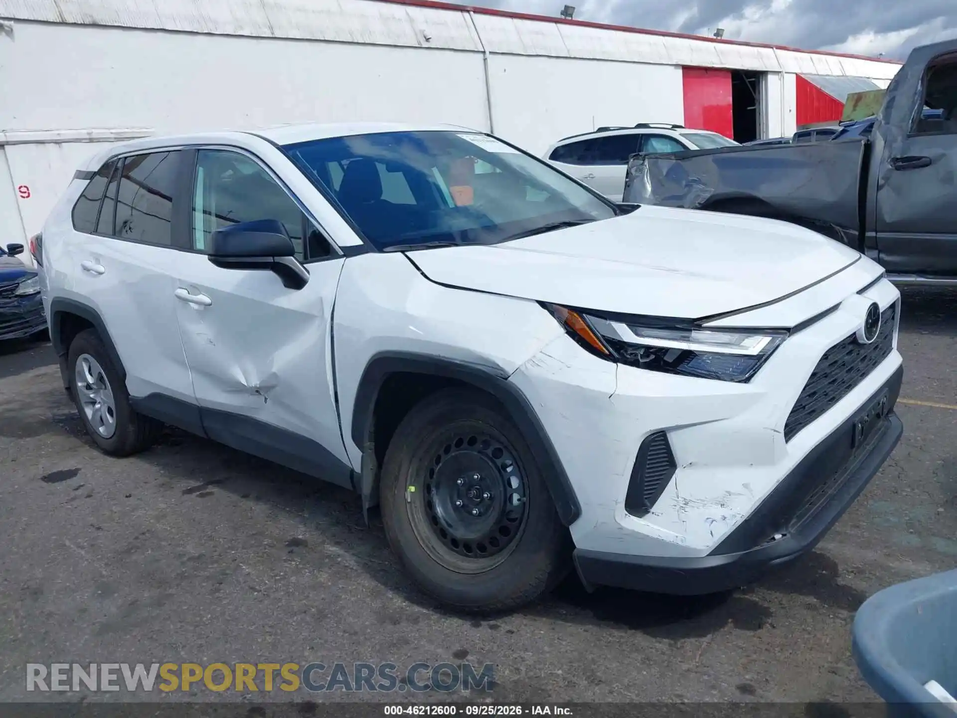 1 fotografías del automóvil dañado 2T3F1RFV5SW516027 TOYOTA RAV4 2025