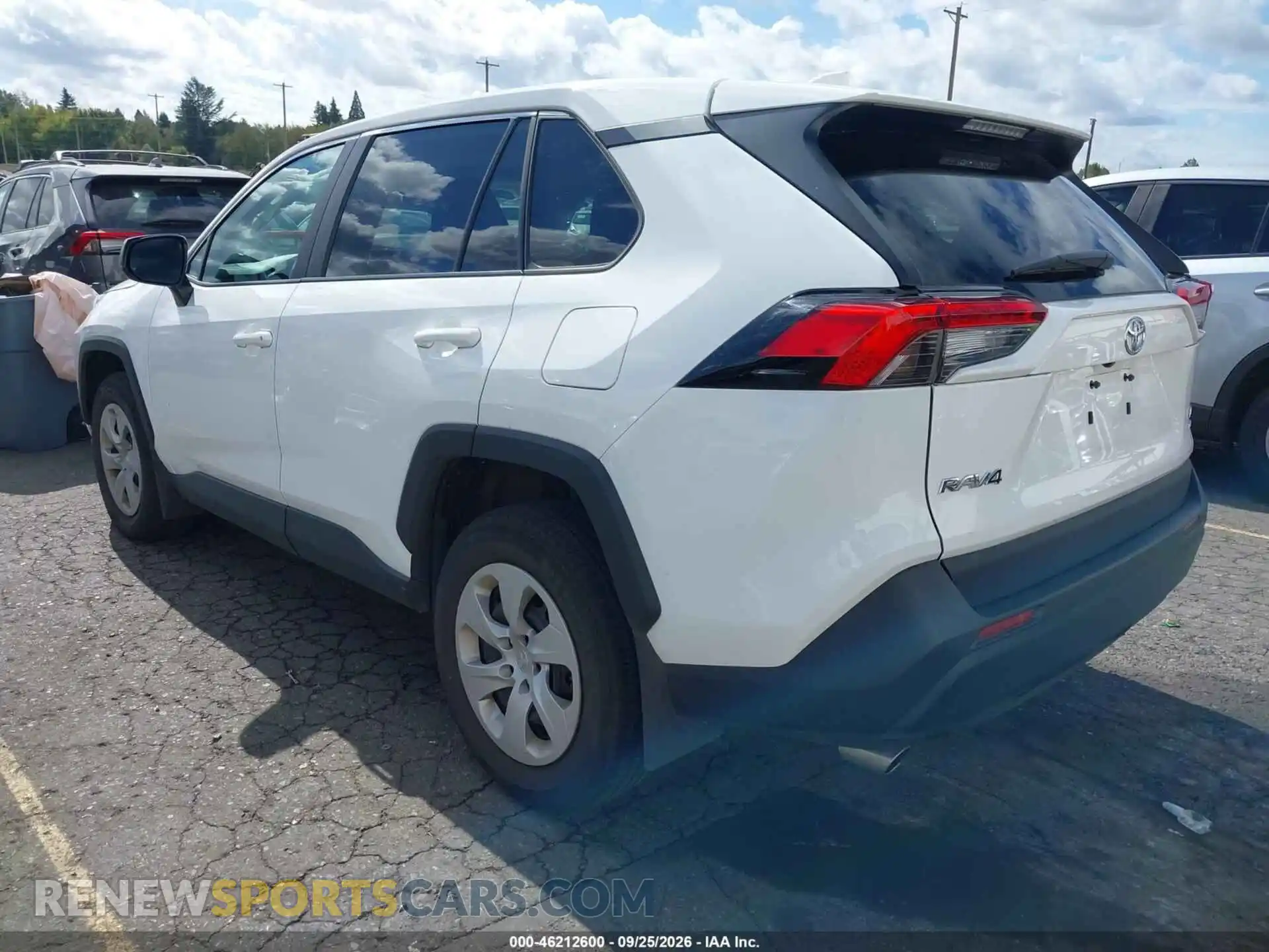 3 fotografías del automóvil dañado 2T3F1RFV5SW516027 TOYOTA RAV4 2025