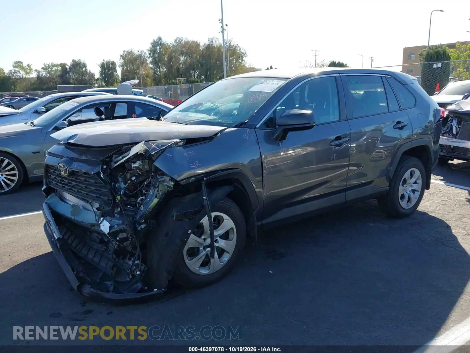 2 Photograph of a damaged car 2T3F1RFV5SW517016 TOYOTA RAV4 2025