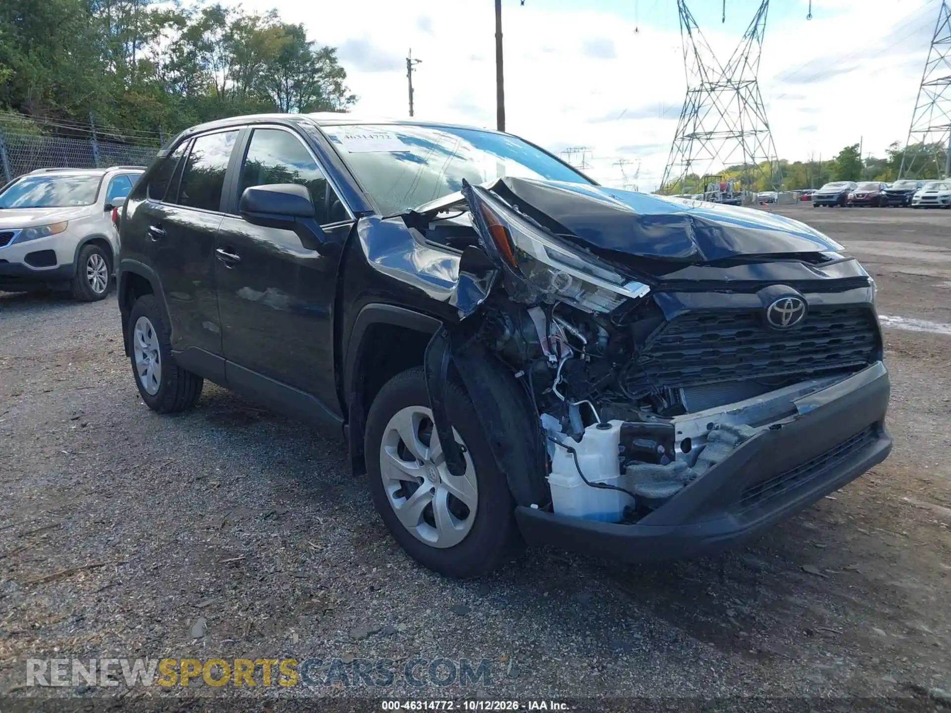 1 Photograph of a damaged car 2T3F1RFV6SC568607 TOYOTA RAV4 2025