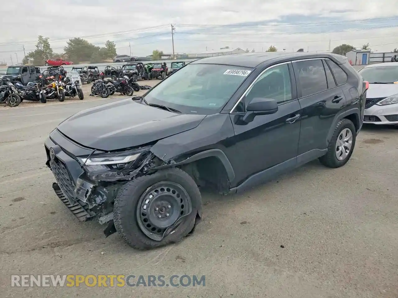 1 Photograph of a damaged car 2T3F1RFV7SC533316 TOYOTA RAV4 2025