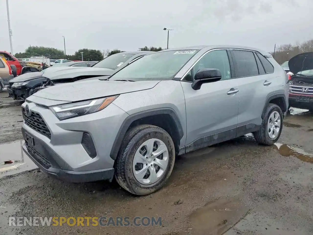 1 Photograph of a damaged car 2T3F1RFV7SW540507 TOYOTA RAV4 2025