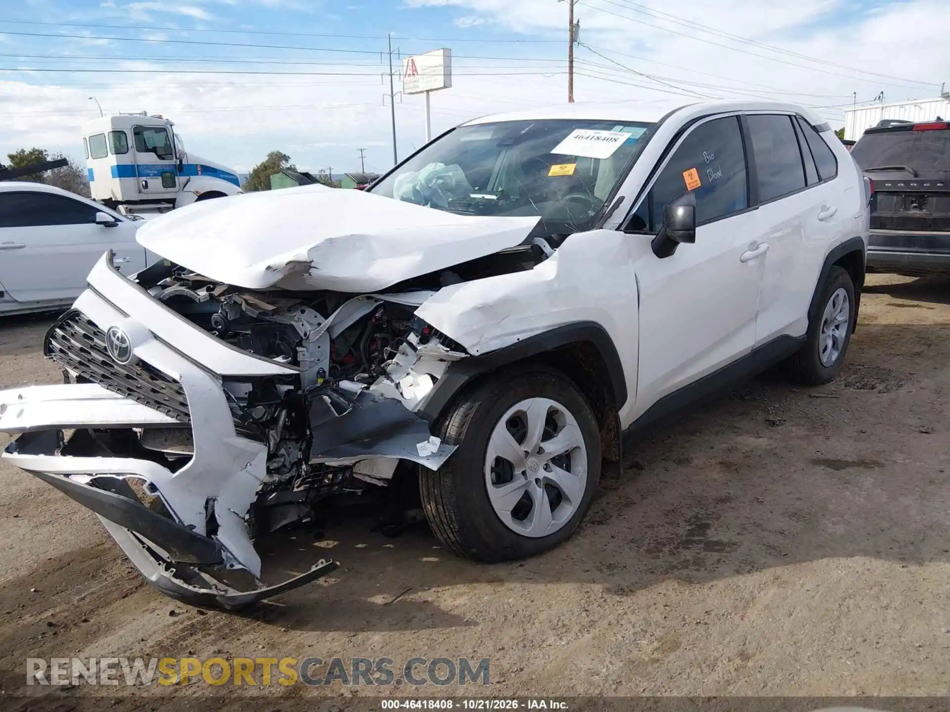 2 fotografías del automóvil dañado 2T3F1RFV7SW597113 TOYOTA RAV4 2025