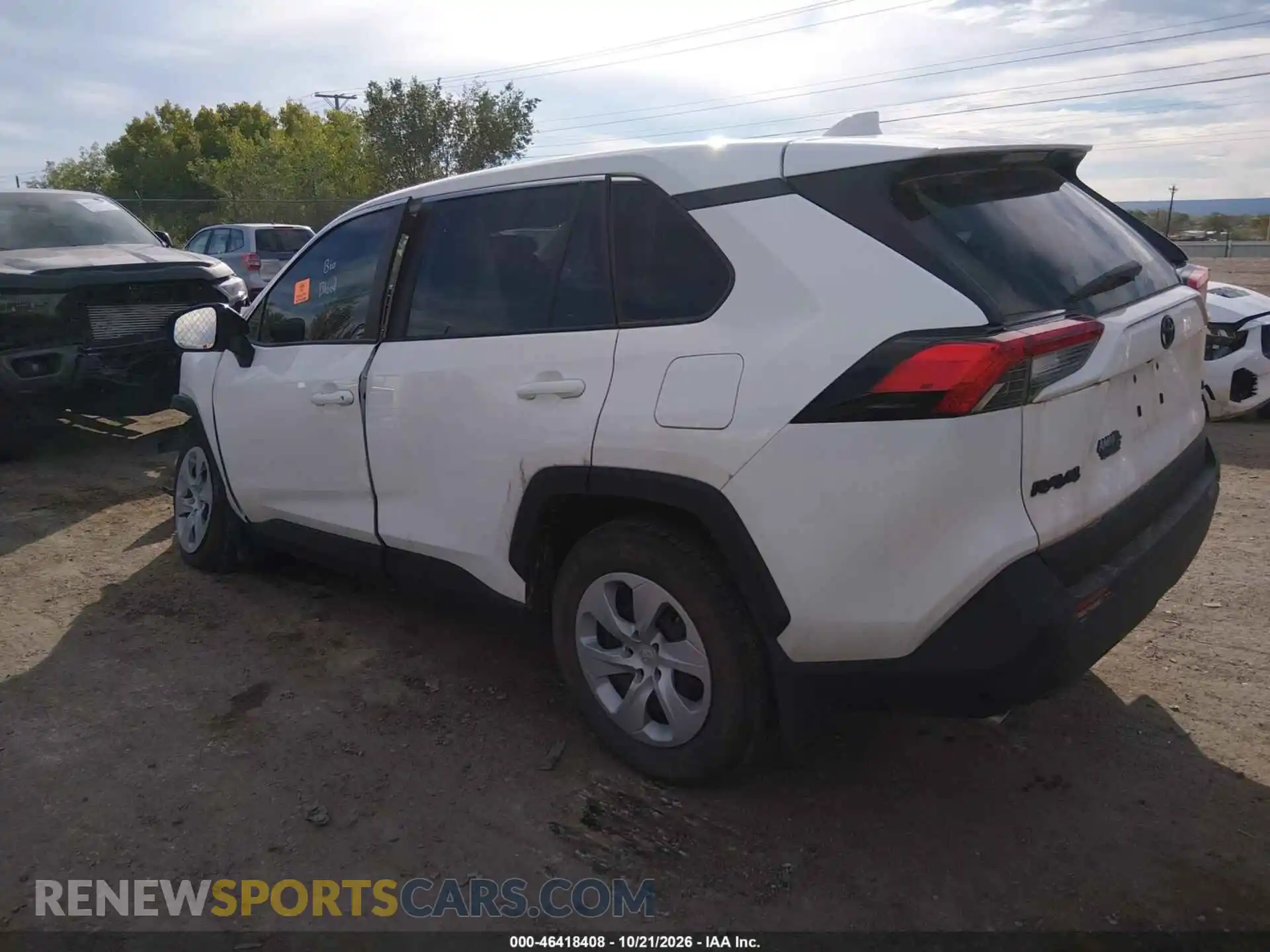 3 fotografías del automóvil dañado 2T3F1RFV7SW597113 TOYOTA RAV4 2025