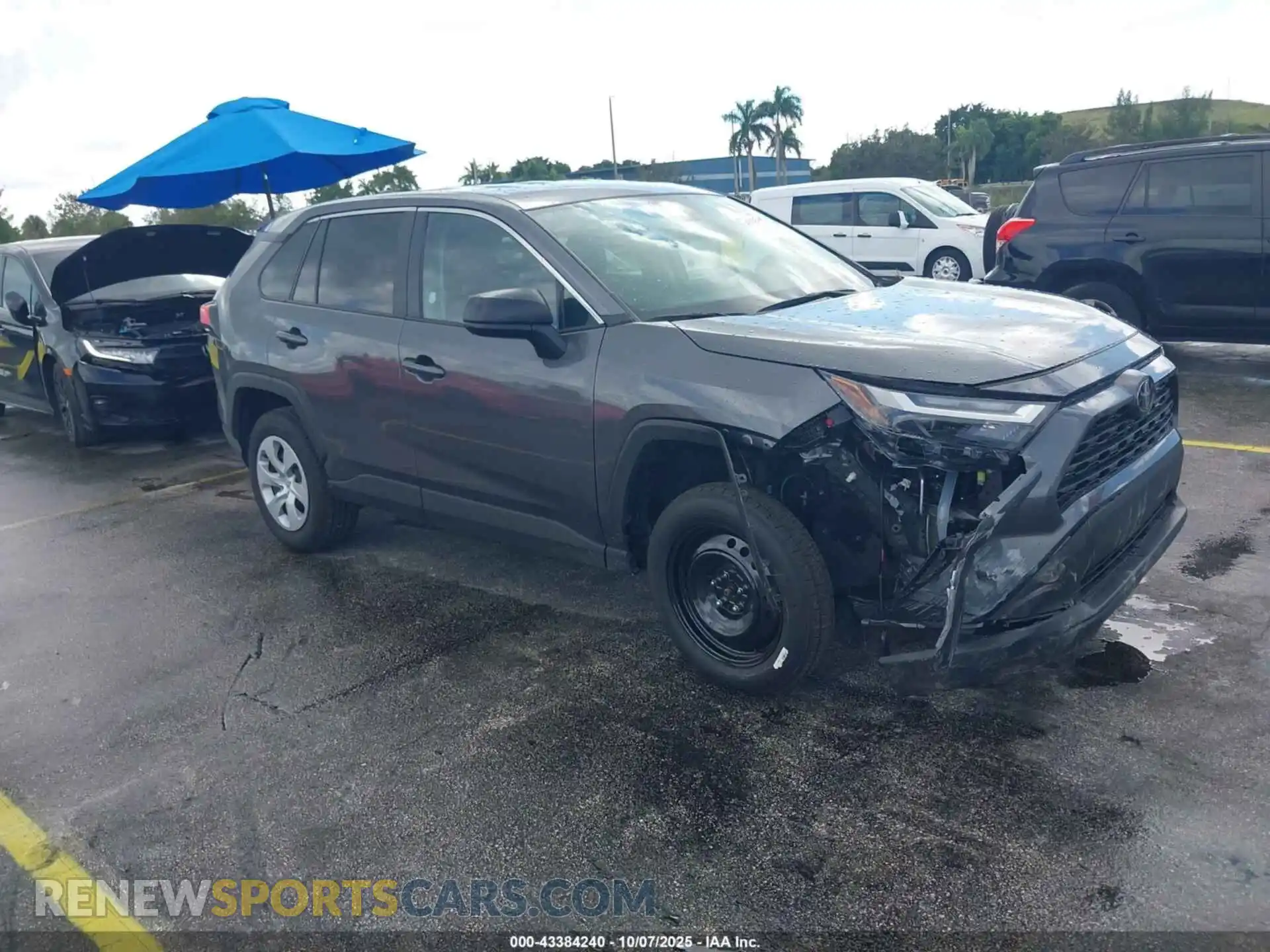 1 Photograph of a damaged car 2T3F1RFV9SC493336 TOYOTA RAV4 2025