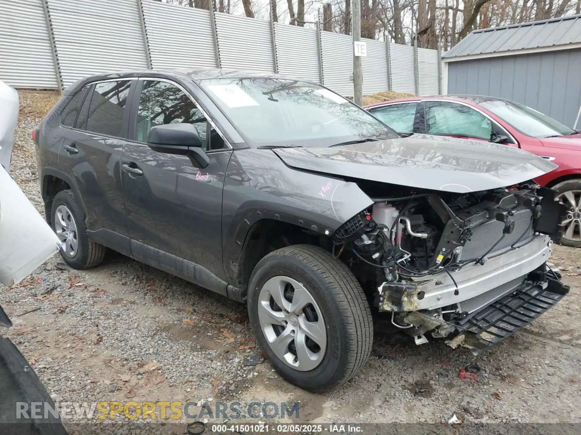 1 Photograph of a damaged car 2T3F1RFV9SC495913 TOYOTA RAV4 2025