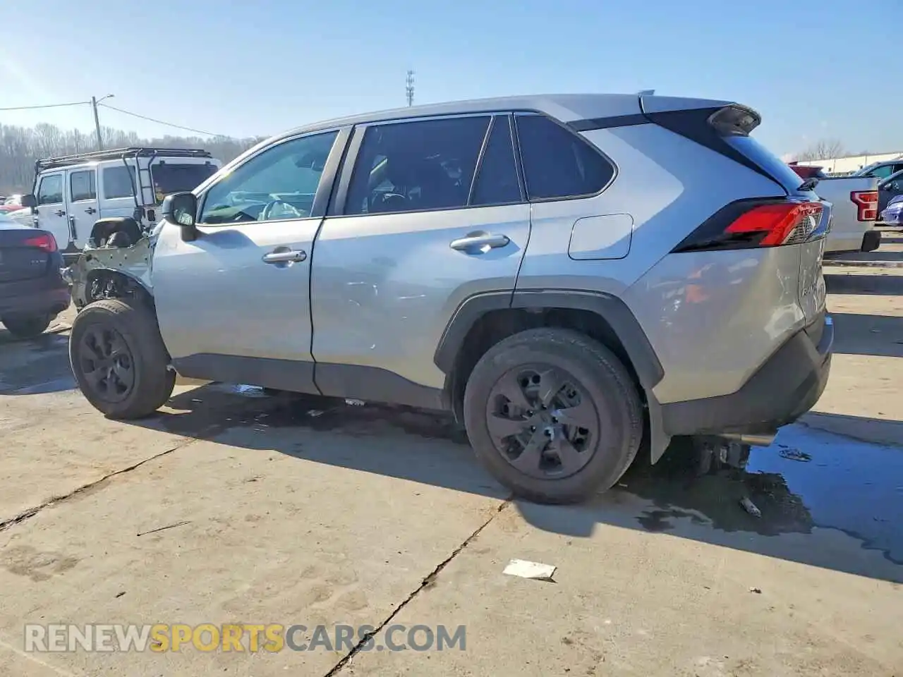 2 fotografías del automóvil dañado 2T3F1RFV9SW573587 TOYOTA RAV4 2025