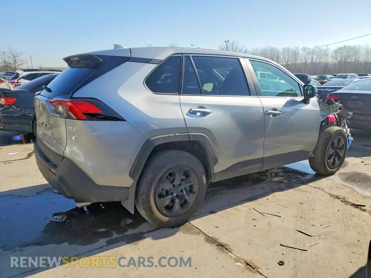 3 fotografías del automóvil dañado 2T3F1RFV9SW573587 TOYOTA RAV4 2025