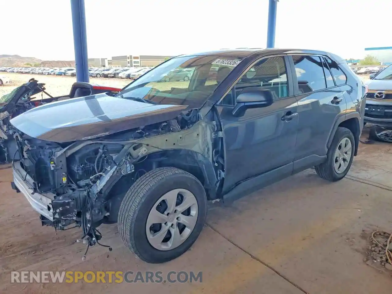 1 Photograph of a damaged car 2T3F1RFV9SW581527 TOYOTA RAV4 2025