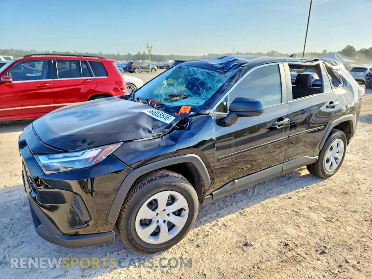 1 Photograph of a damaged car 2T3F1RFVXSC542298 TOYOTA RAV4 2025