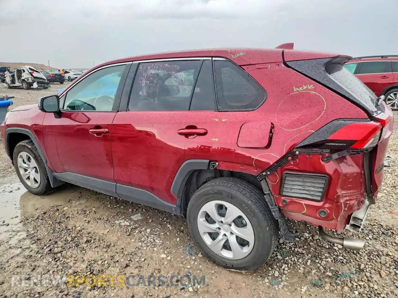 2 fotografías del automóvil dañado 2T3F1RFVXSW509199 TOYOTA RAV4 2025