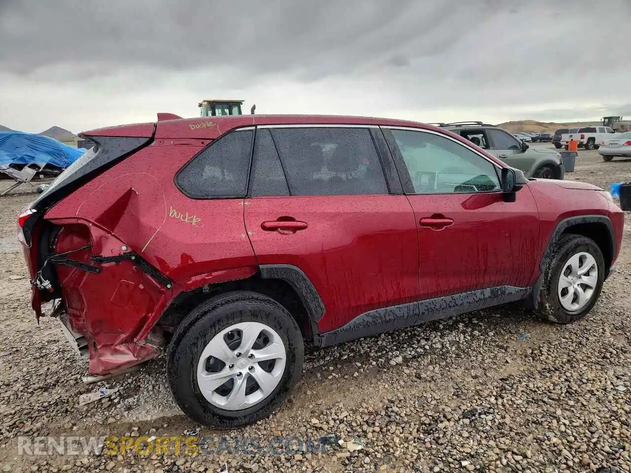 3 fotografías del automóvil dañado 2T3F1RFVXSW509199 TOYOTA RAV4 2025