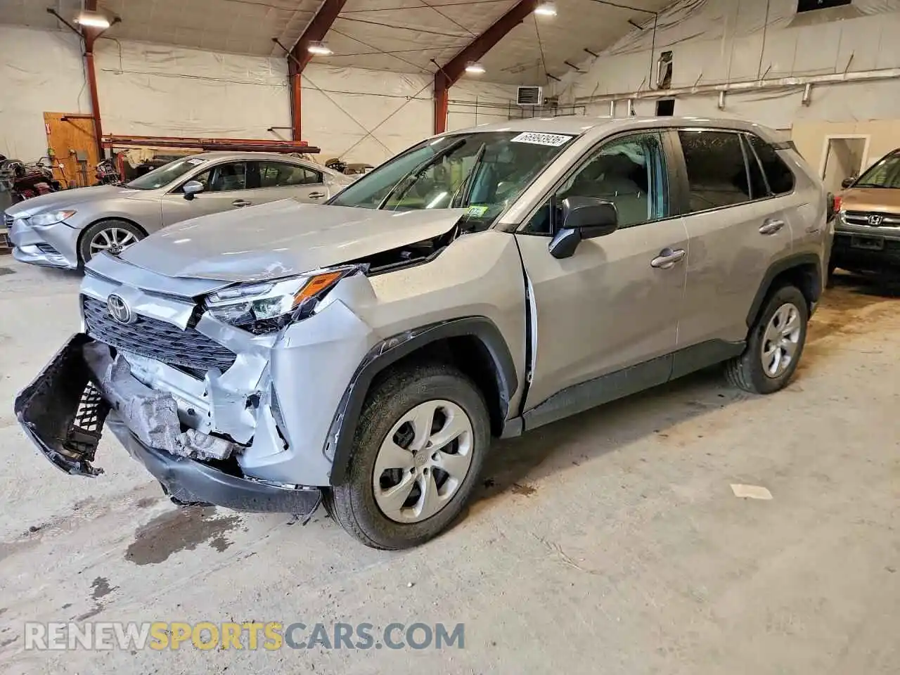 1 Photograph of a damaged car 2T3F1RFVXSW571248 TOYOTA RAV4 2025