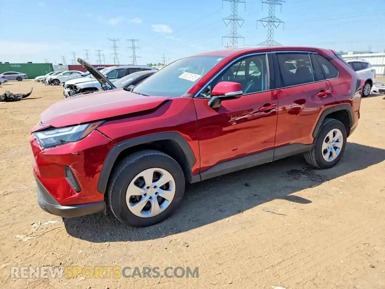 1 Фотография поврежденного автомобиля 2T3G1RFV0SW521608 TOYOTA RAV4 2025