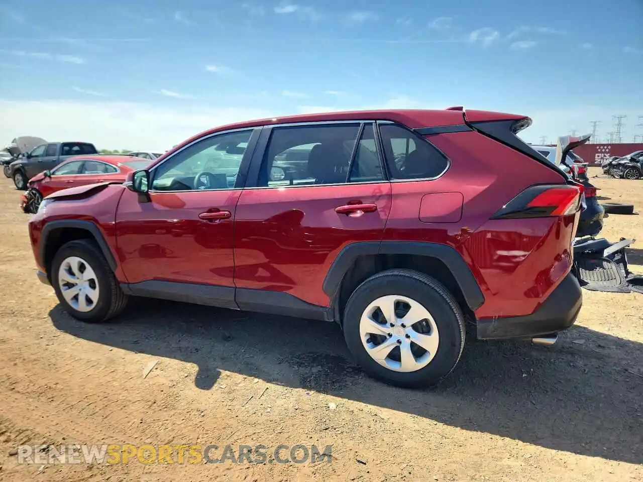 2 Фотография поврежденного автомобиля 2T3G1RFV0SW521608 TOYOTA RAV4 2025