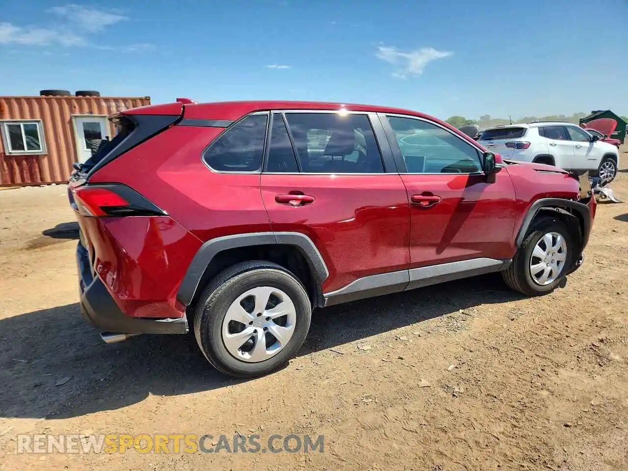 3 Фотография поврежденного автомобиля 2T3G1RFV0SW521608 TOYOTA RAV4 2025