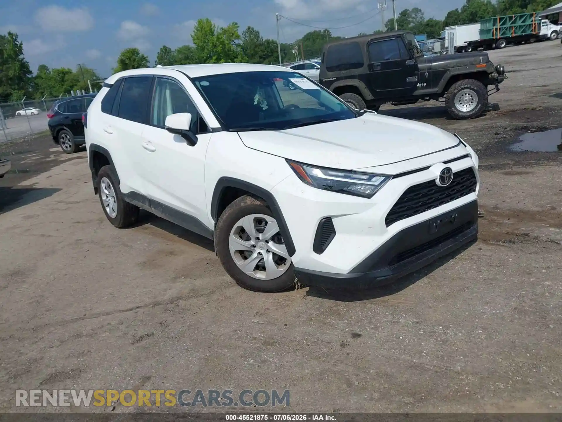 1 Photograph of a damaged car 2T3G1RFV0SW609249 TOYOTA RAV4 2025