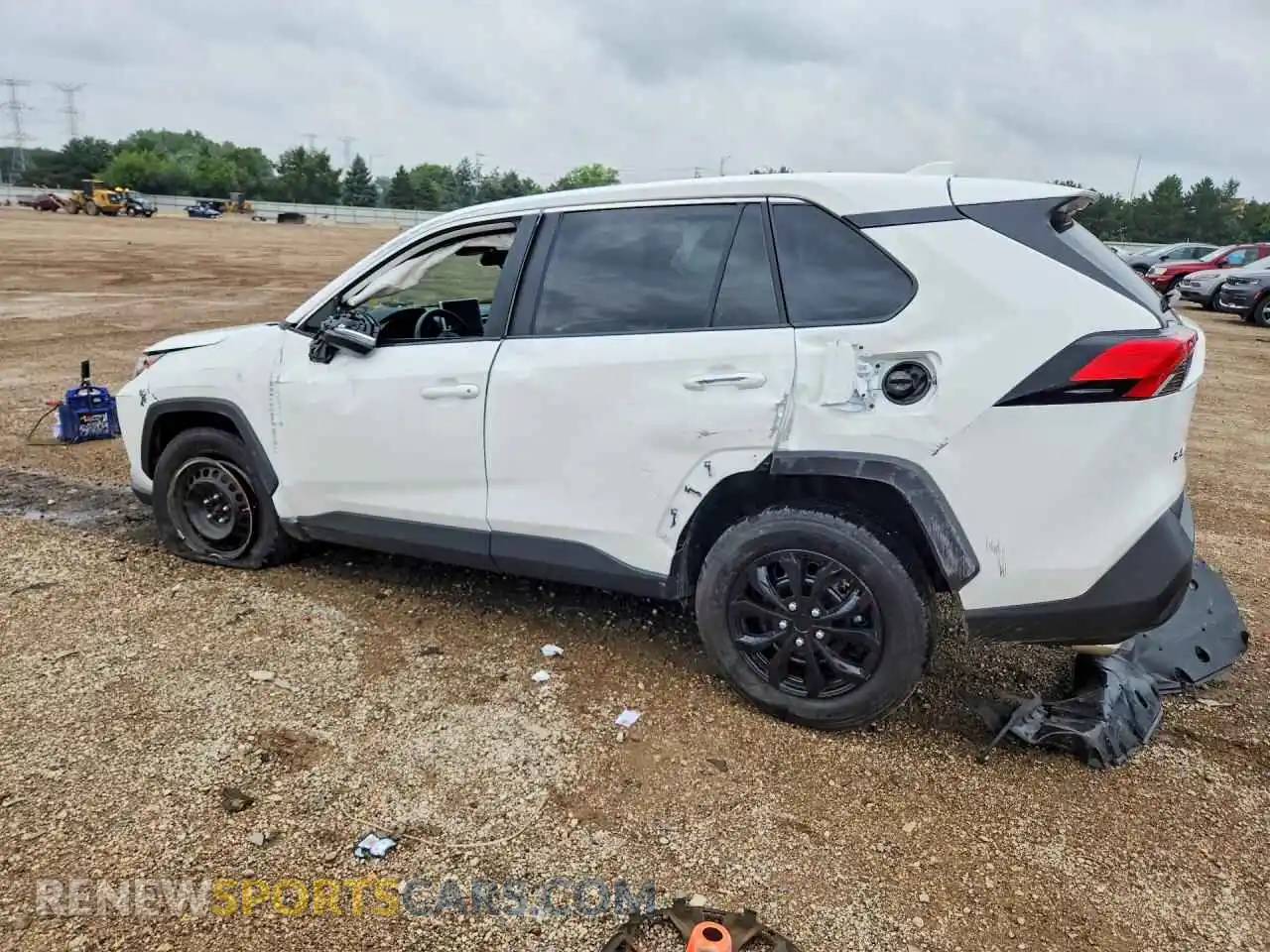 2 fotografías del automóvil dañado 2T3G1RFV1SW621216 TOYOTA RAV4 2025