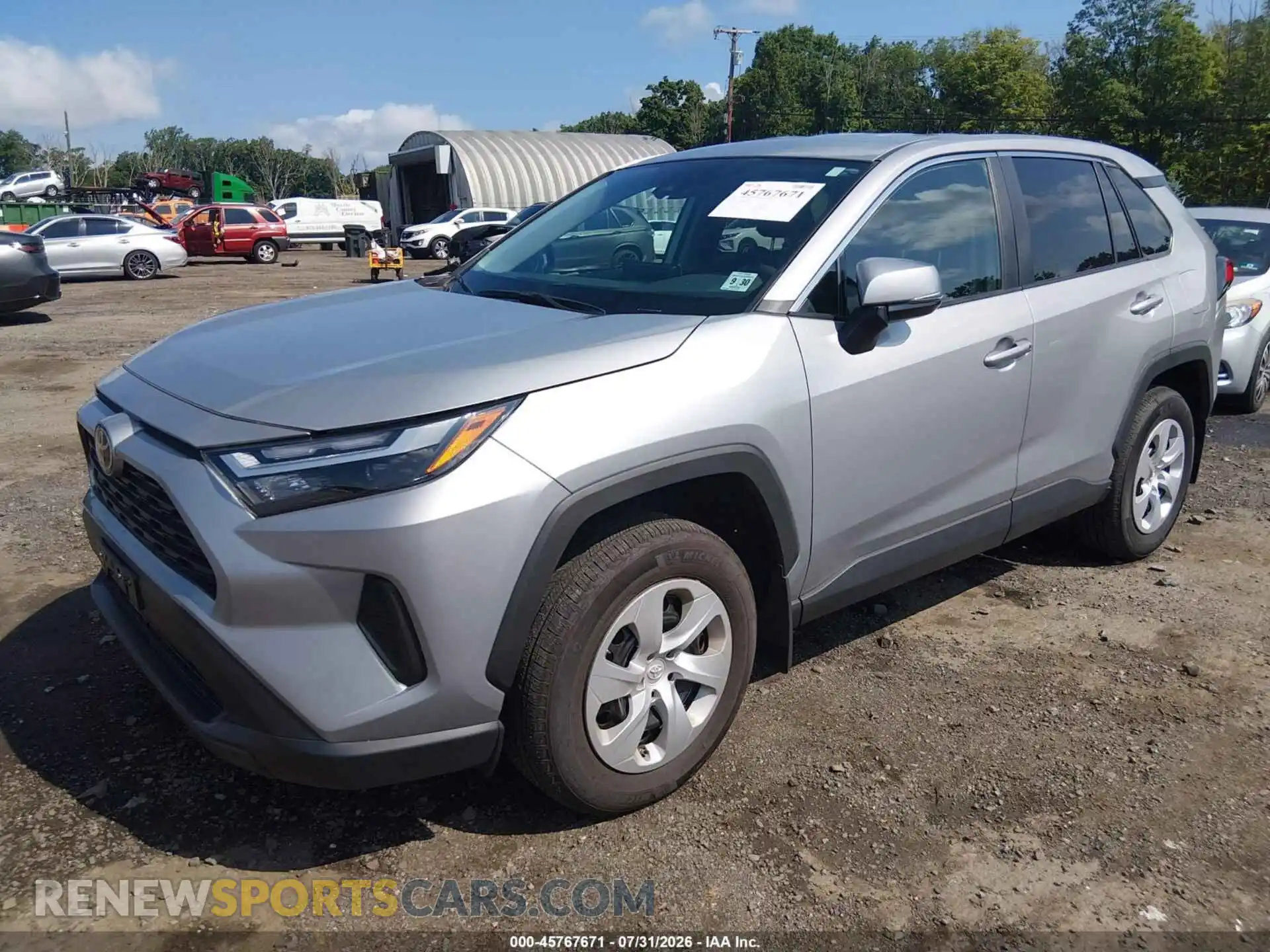 2 Photograph of a damaged car 2T3G1RFV3SW594049 TOYOTA RAV4 2025