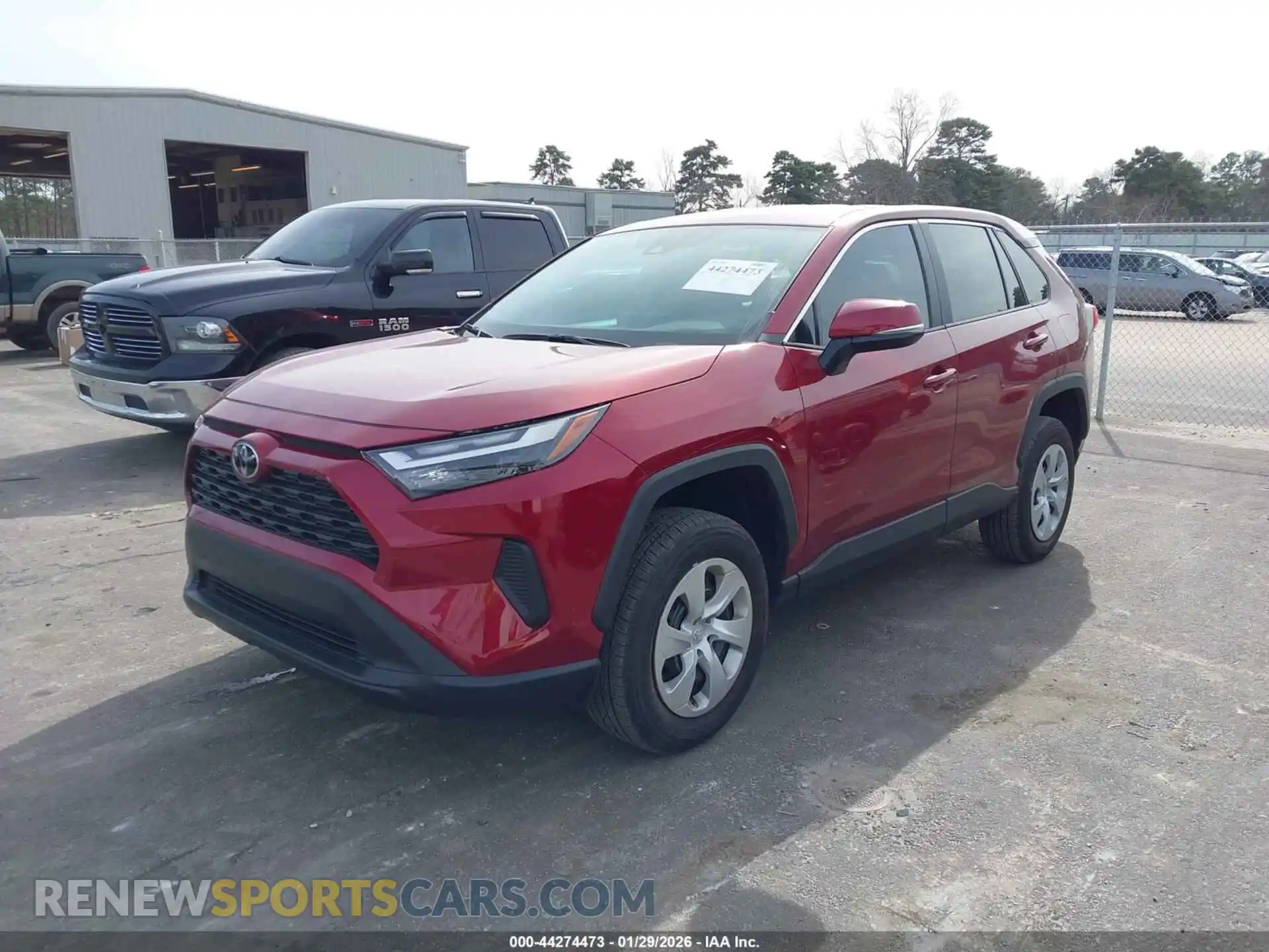 2 Photograph of a damaged car 2T3G1RFV3SW608371 TOYOTA RAV4 2025