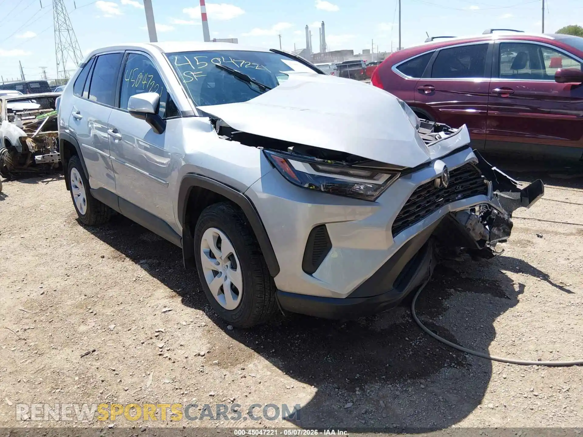 1 Photograph of a damaged car 2T3G1RFV4SW531476 TOYOTA RAV4 2025
