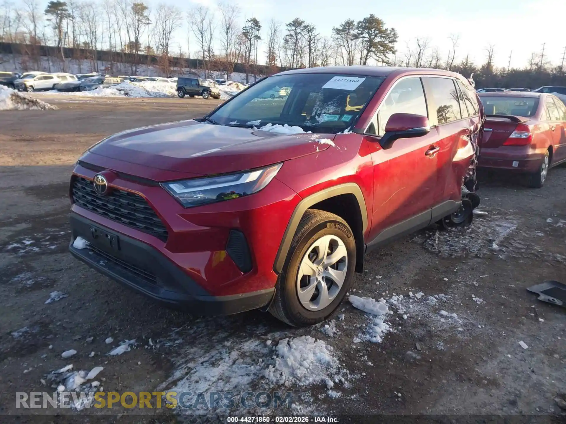 2 Photograph of a damaged car 2T3G1RFV4SW583867 TOYOTA RAV4 2025