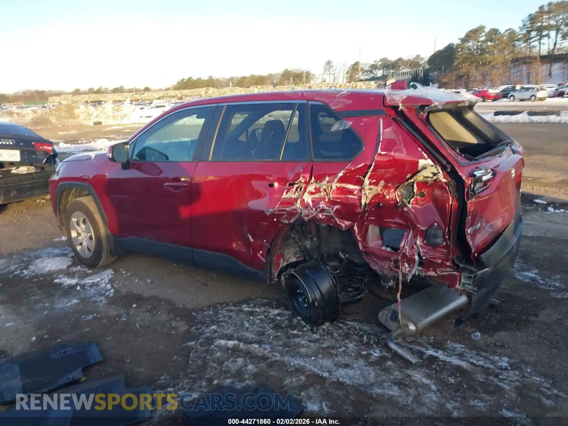 3 Photograph of a damaged car 2T3G1RFV4SW583867 TOYOTA RAV4 2025