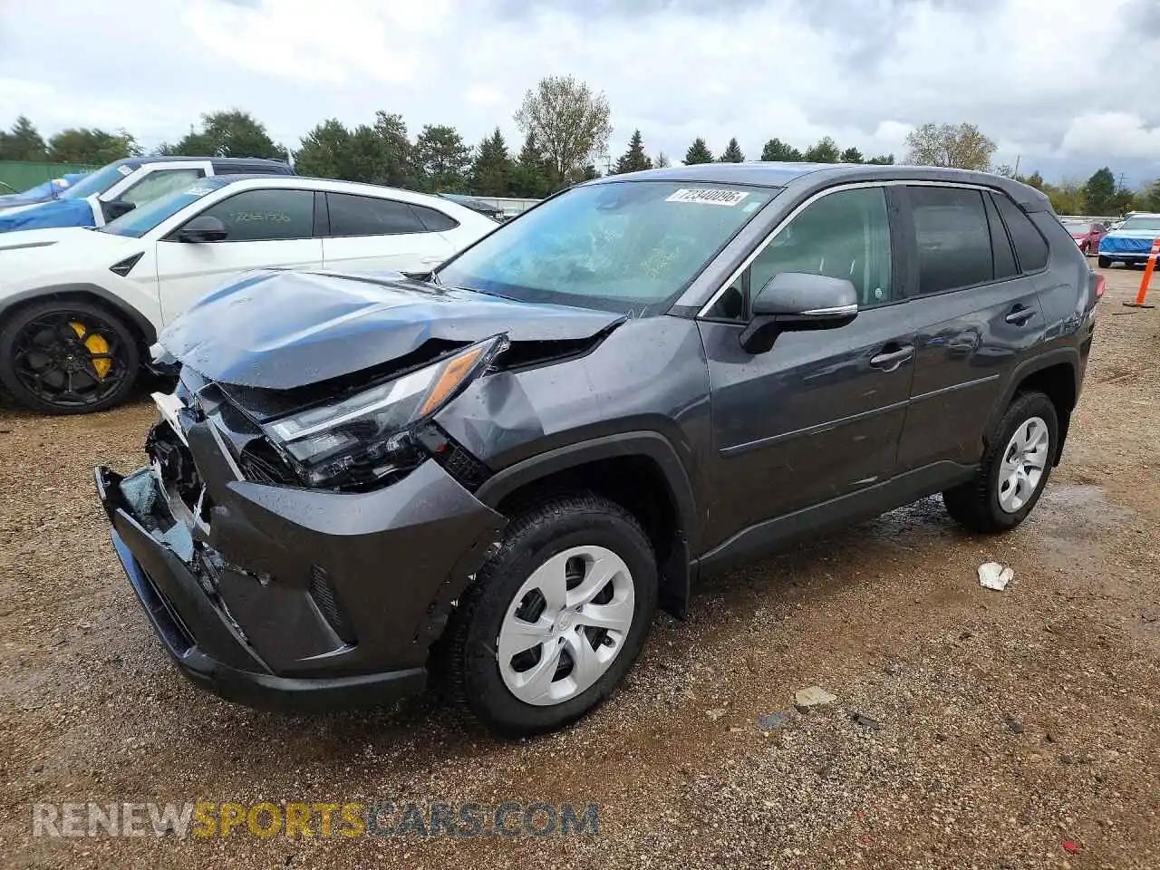 1 Photograph of a damaged car 2T3G1RFV5SC564701 TOYOTA RAV4 2025