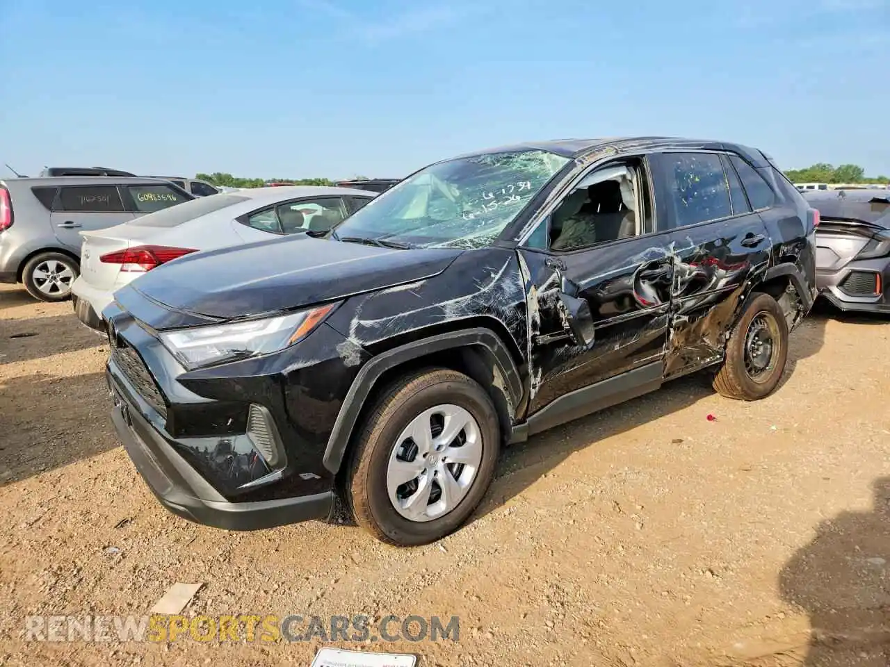 1 Photograph of a damaged car 2T3G1RFV5SW616665 TOYOTA RAV4 2025