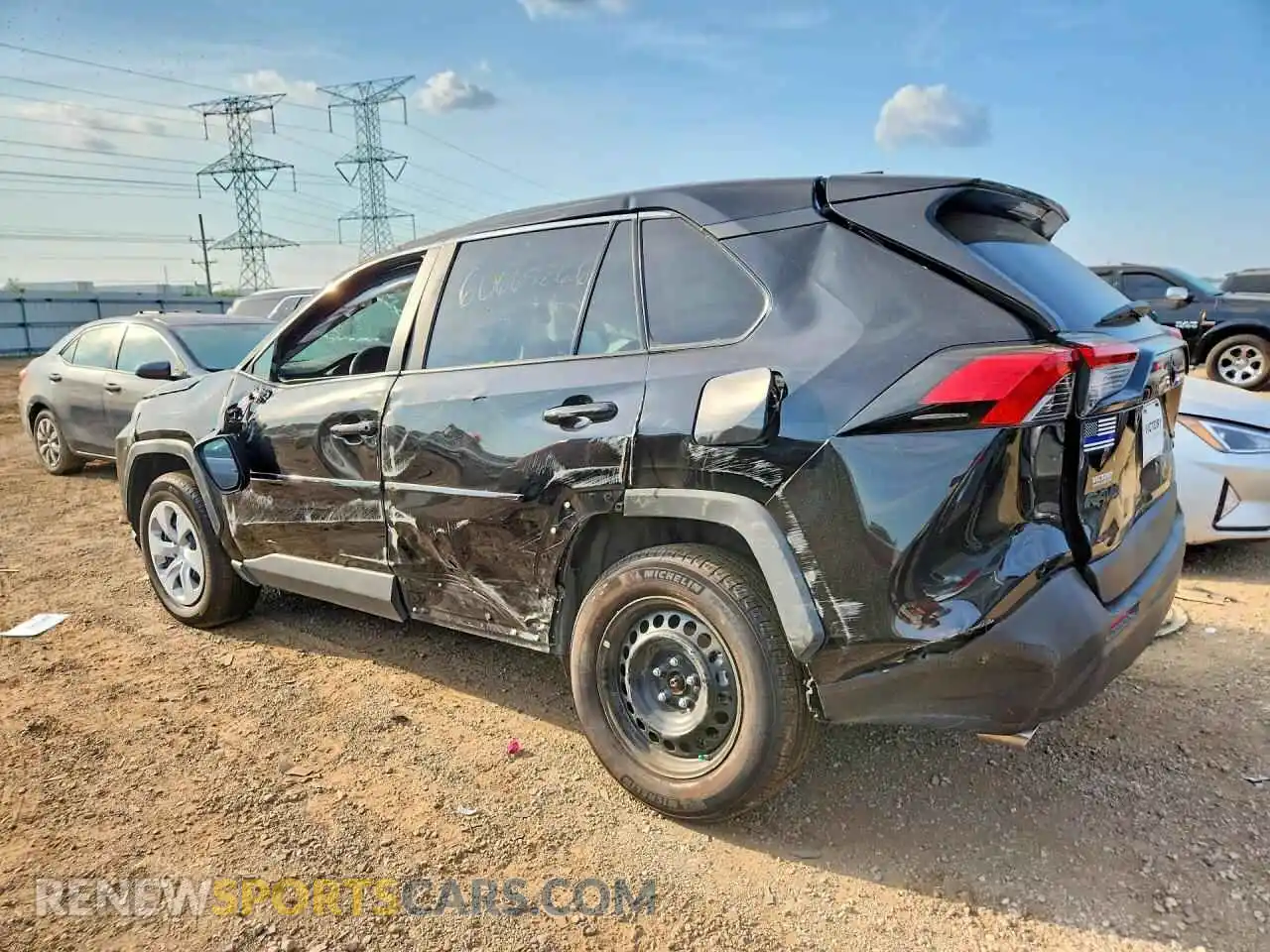 2 Photograph of a damaged car 2T3G1RFV5SW616665 TOYOTA RAV4 2025