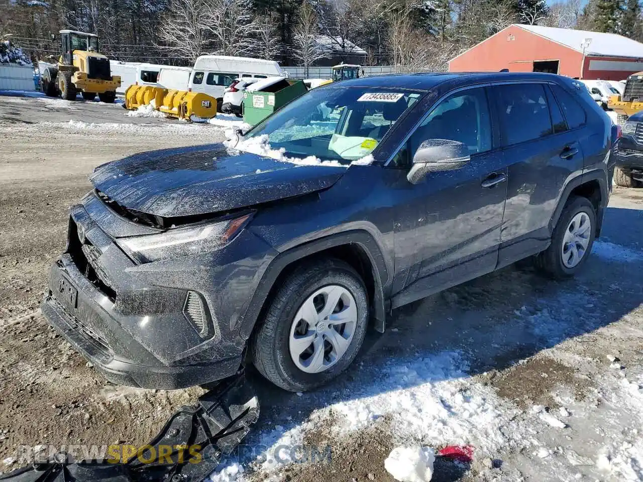 1 Photograph of a damaged car 2T3G1RFV6SW576029 TOYOTA RAV4 2025