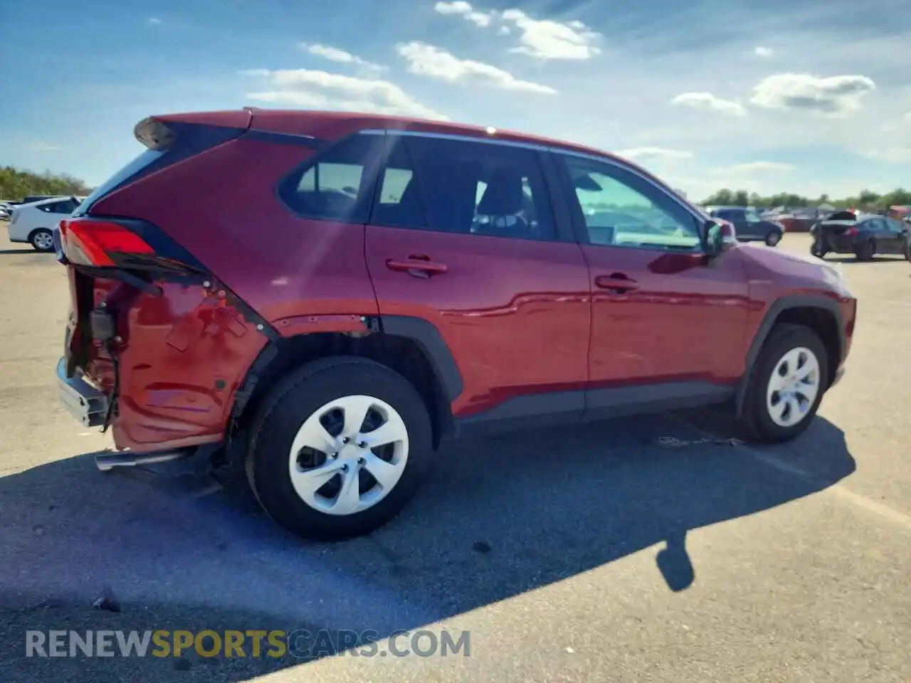 3 fotografías del automóvil dañado 2T3G1RFV6SW618330 TOYOTA RAV4 2025
