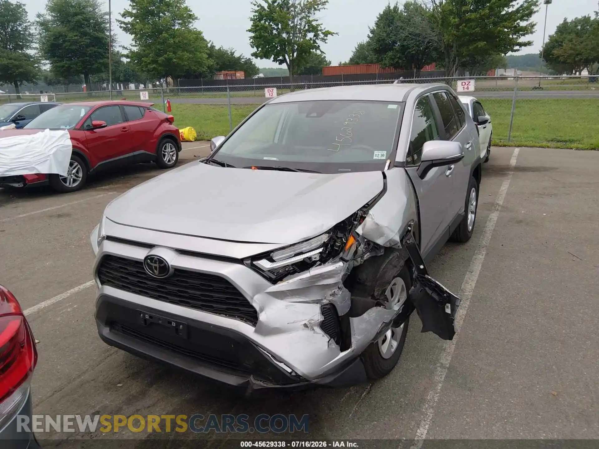 2 Photograph of a damaged car 2T3G1RFV7SW497615 TOYOTA RAV4 2025