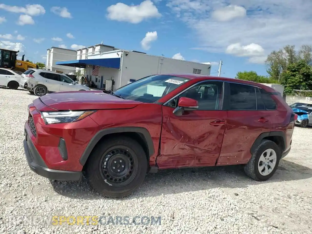 1 Photograph of a damaged car 2T3G1RFV7SW500934 TOYOTA RAV4 2025