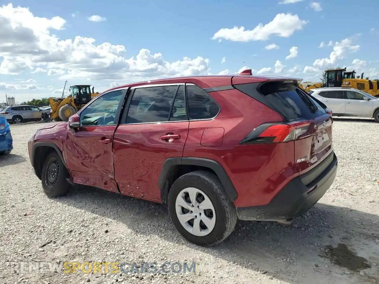 2 Photograph of a damaged car 2T3G1RFV7SW500934 TOYOTA RAV4 2025