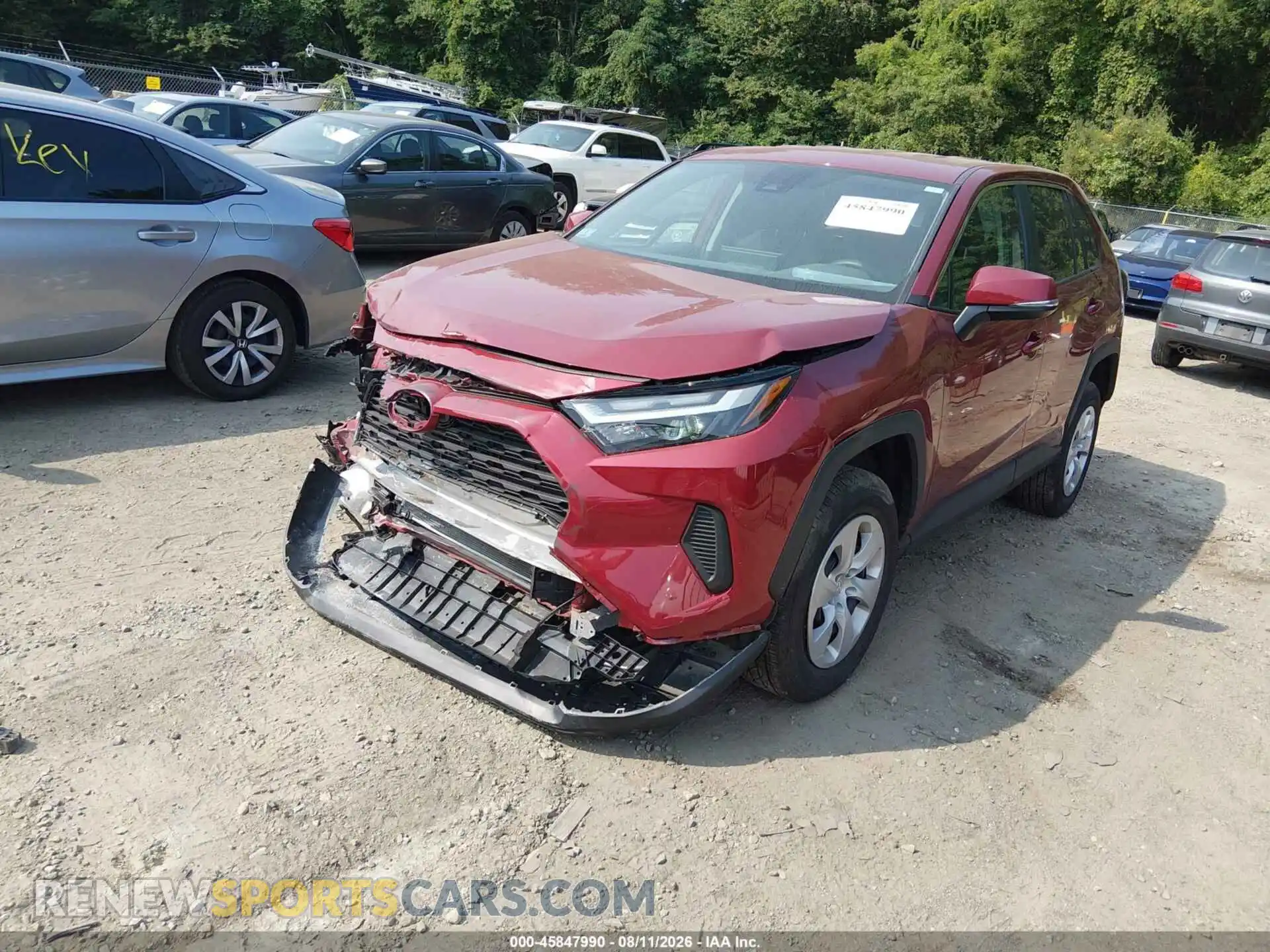 2 Photograph of a damaged car 2T3G1RFV7SW583524 TOYOTA RAV4 2025