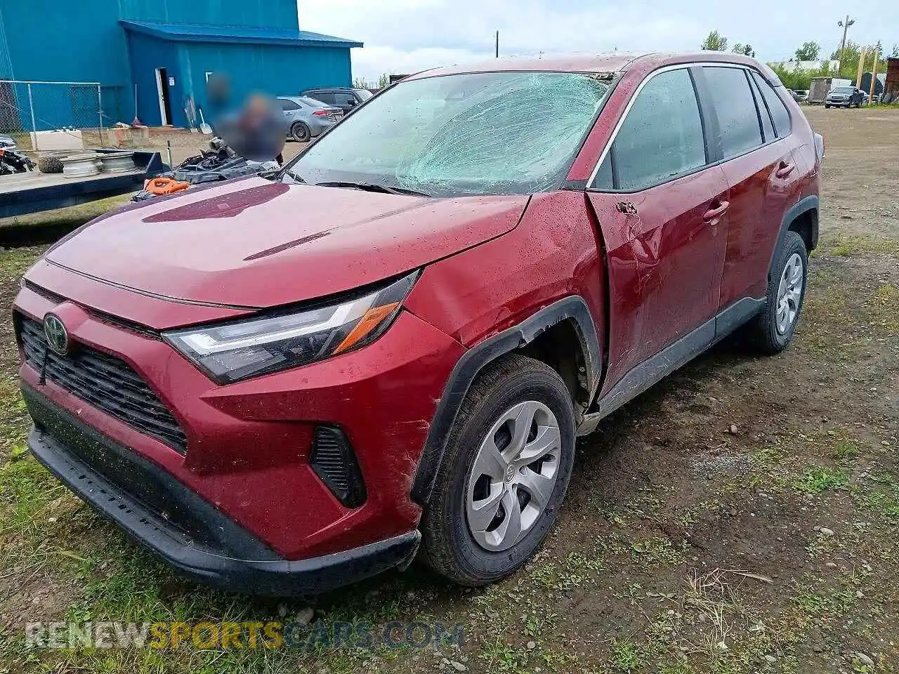 1 Photograph of a damaged car 2T3G1RFV7SW603397 TOYOTA RAV4 2025