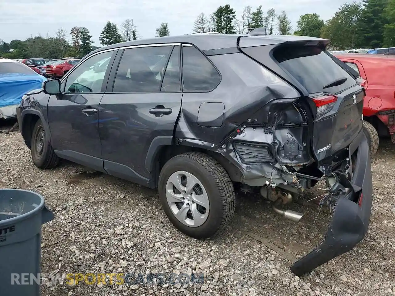 2 Photograph of a damaged car 2T3G1RFV8SC576275 TOYOTA RAV4 2025