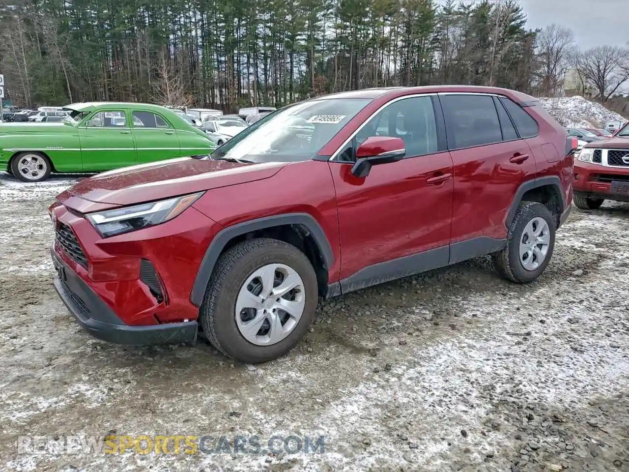 1 Photograph of a damaged car 2T3G1RFV8SW523722 TOYOTA RAV4 2025