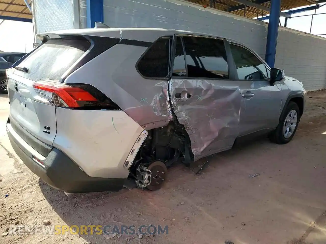 3 Photograph of a damaged car 2T3G1RFV8SW593320 TOYOTA RAV4 2025