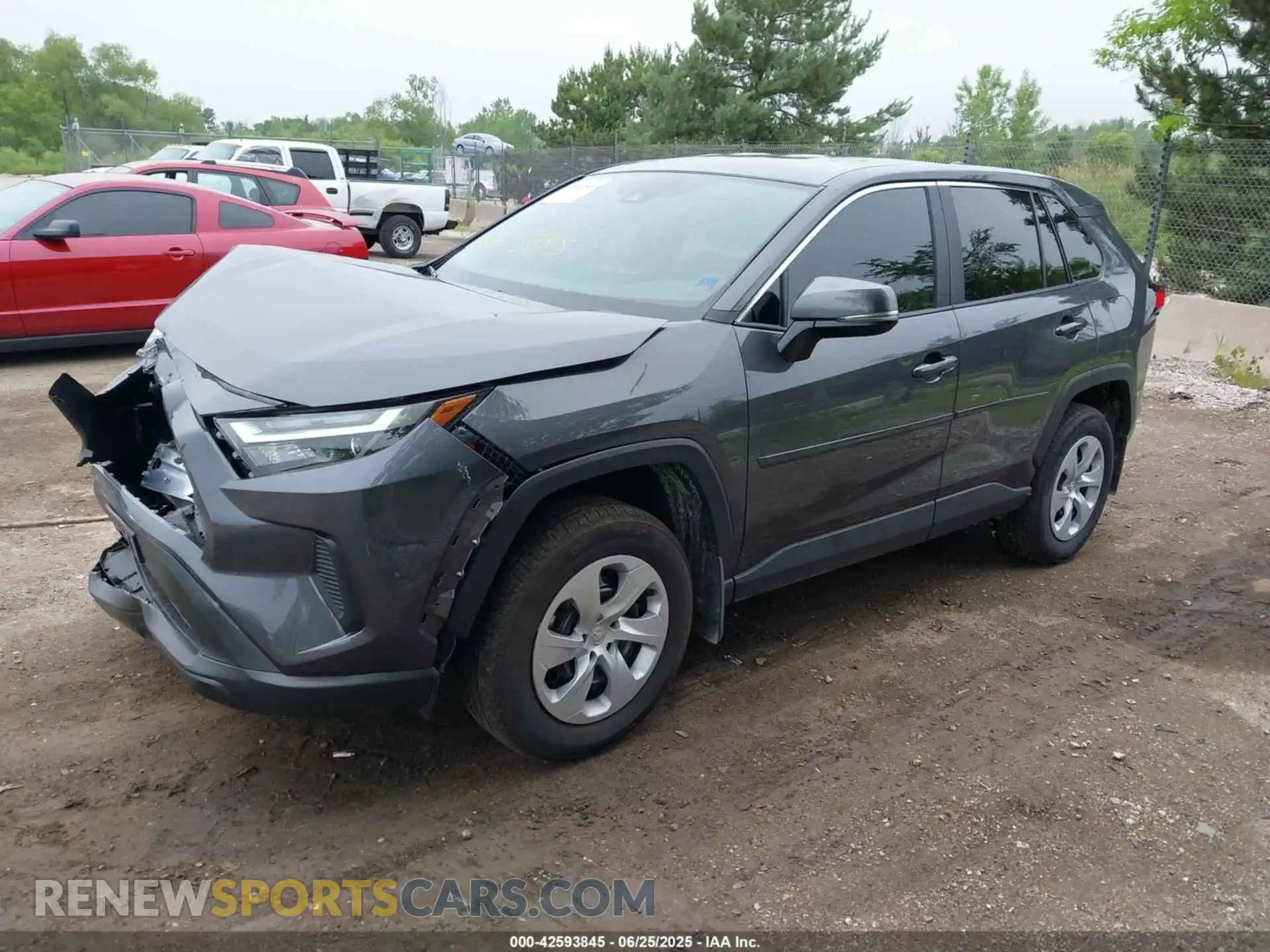 2 Photograph of a damaged car 2T3G1RFVXSW533247 TOYOTA RAV4 2025