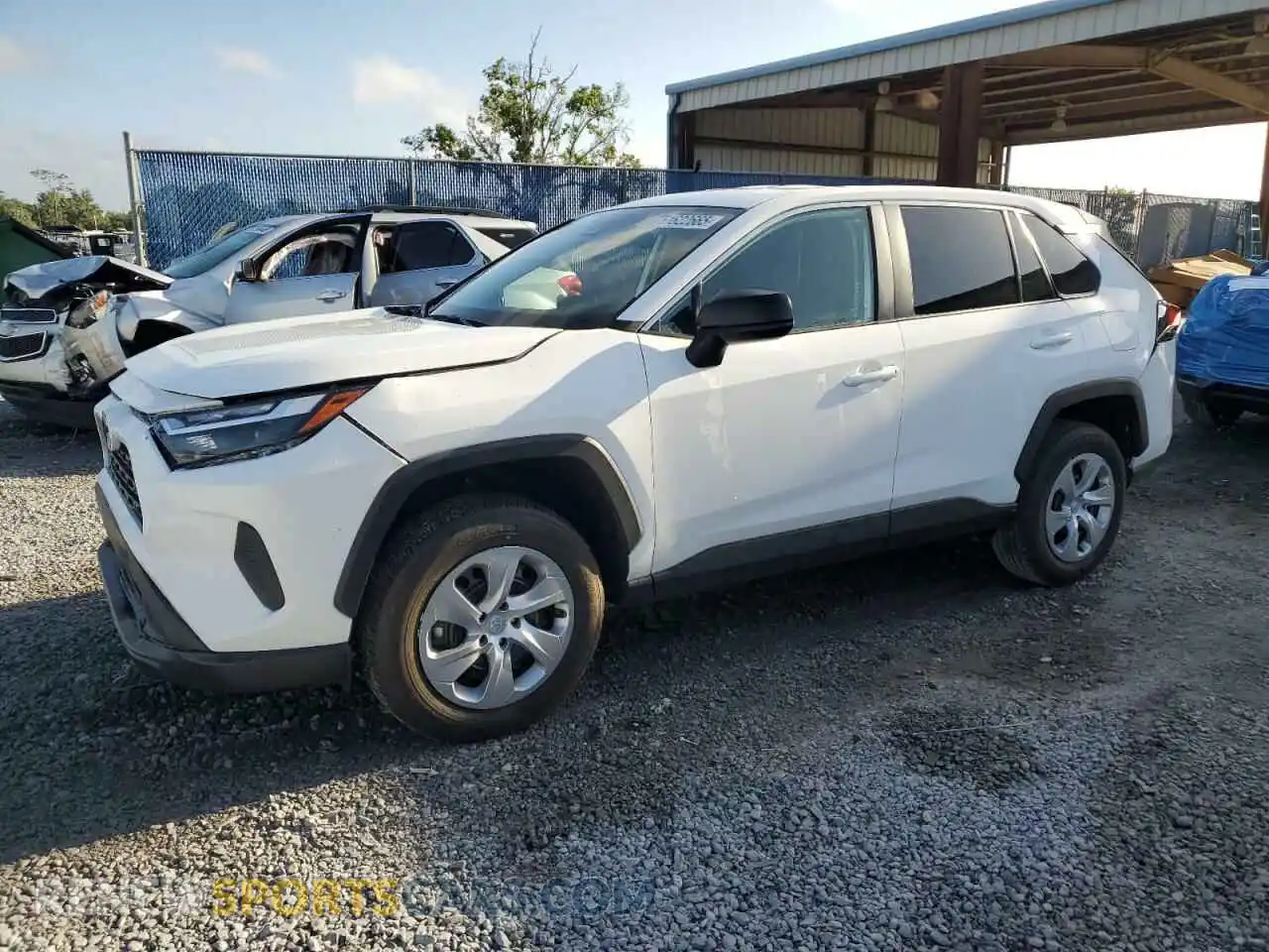 1 Photograph of a damaged car 2T3H1RFV0SC314755 TOYOTA RAV4 2025