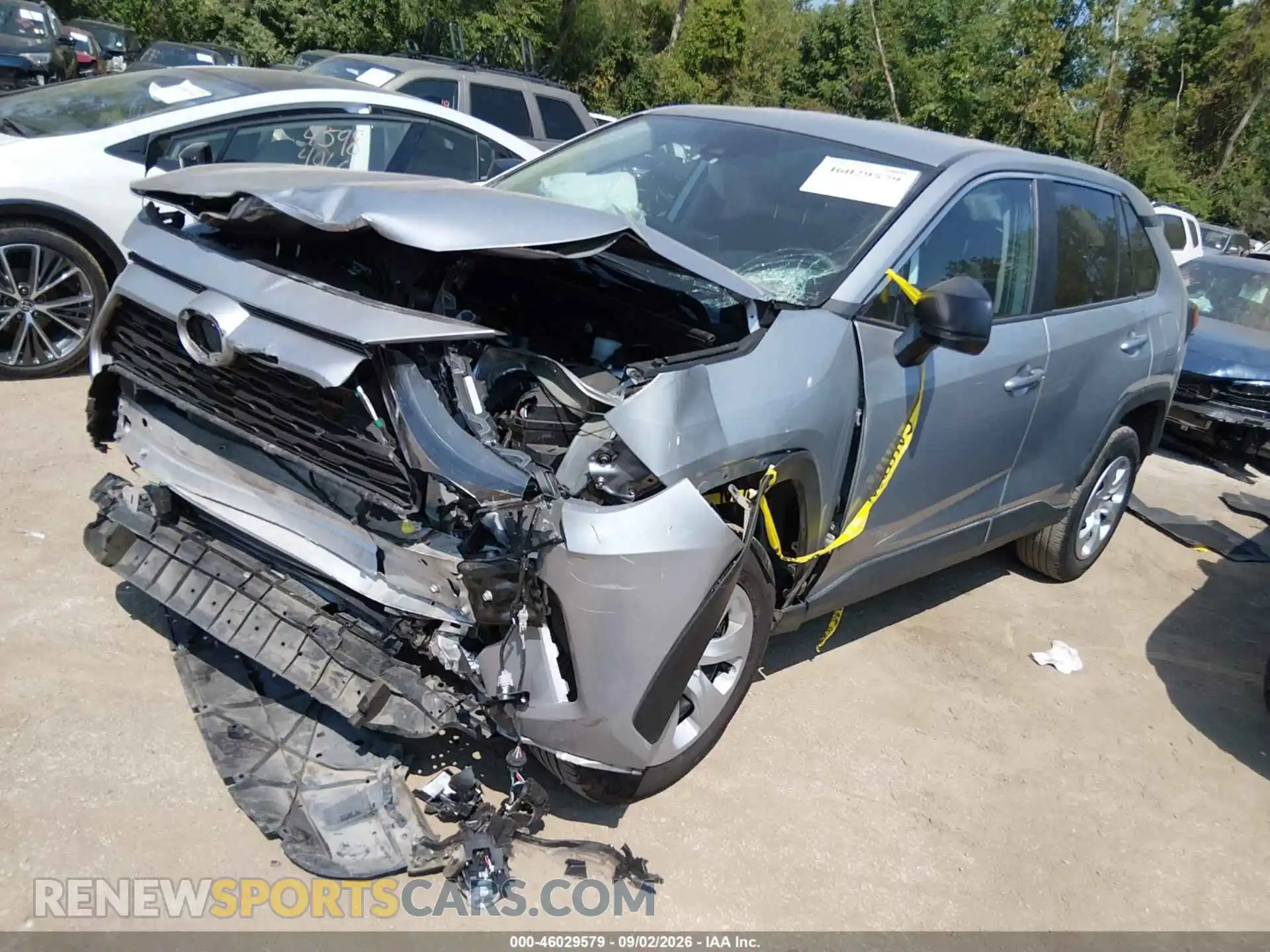2 Фотография поврежденного автомобиля 2T3H1RFV0SC344046 TOYOTA RAV4 2025