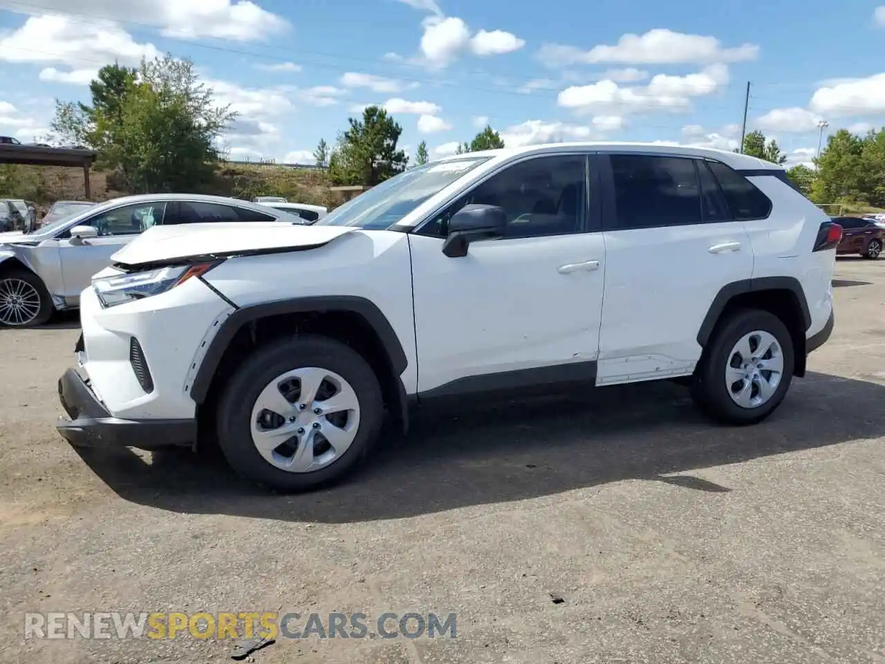 1 Photograph of a damaged car 2T3H1RFV0SW407385 TOYOTA RAV4 2025
