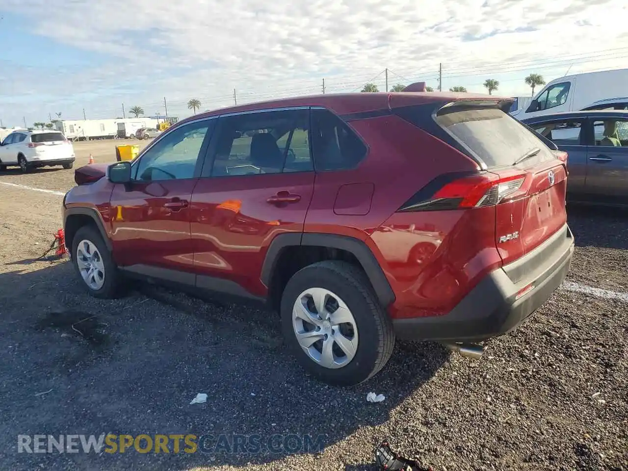 2 Photograph of a damaged car 2T3H1RFV0SW410223 TOYOTA RAV4 2025