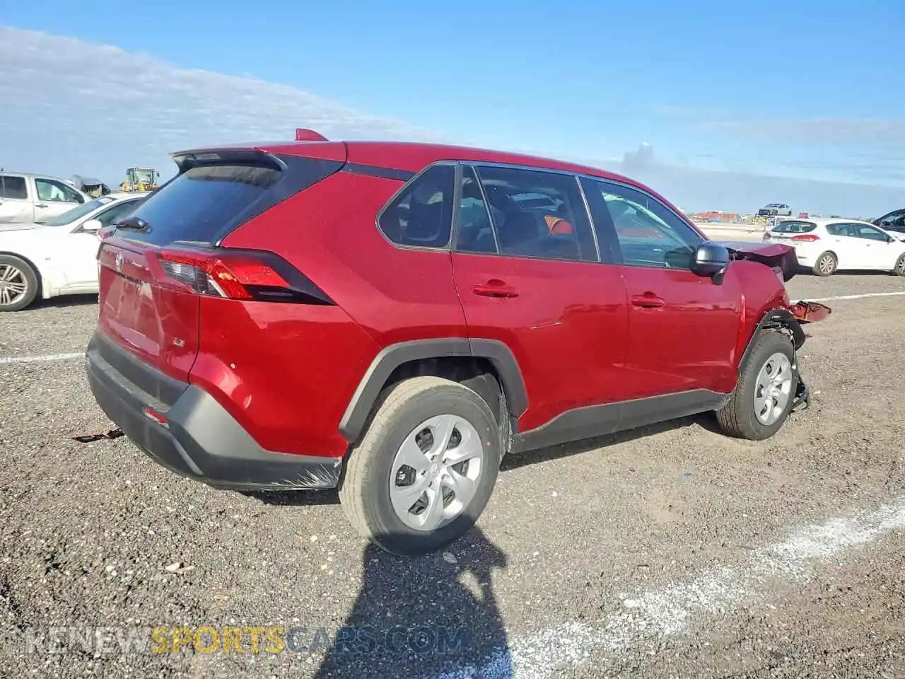 3 Photograph of a damaged car 2T3H1RFV0SW410223 TOYOTA RAV4 2025