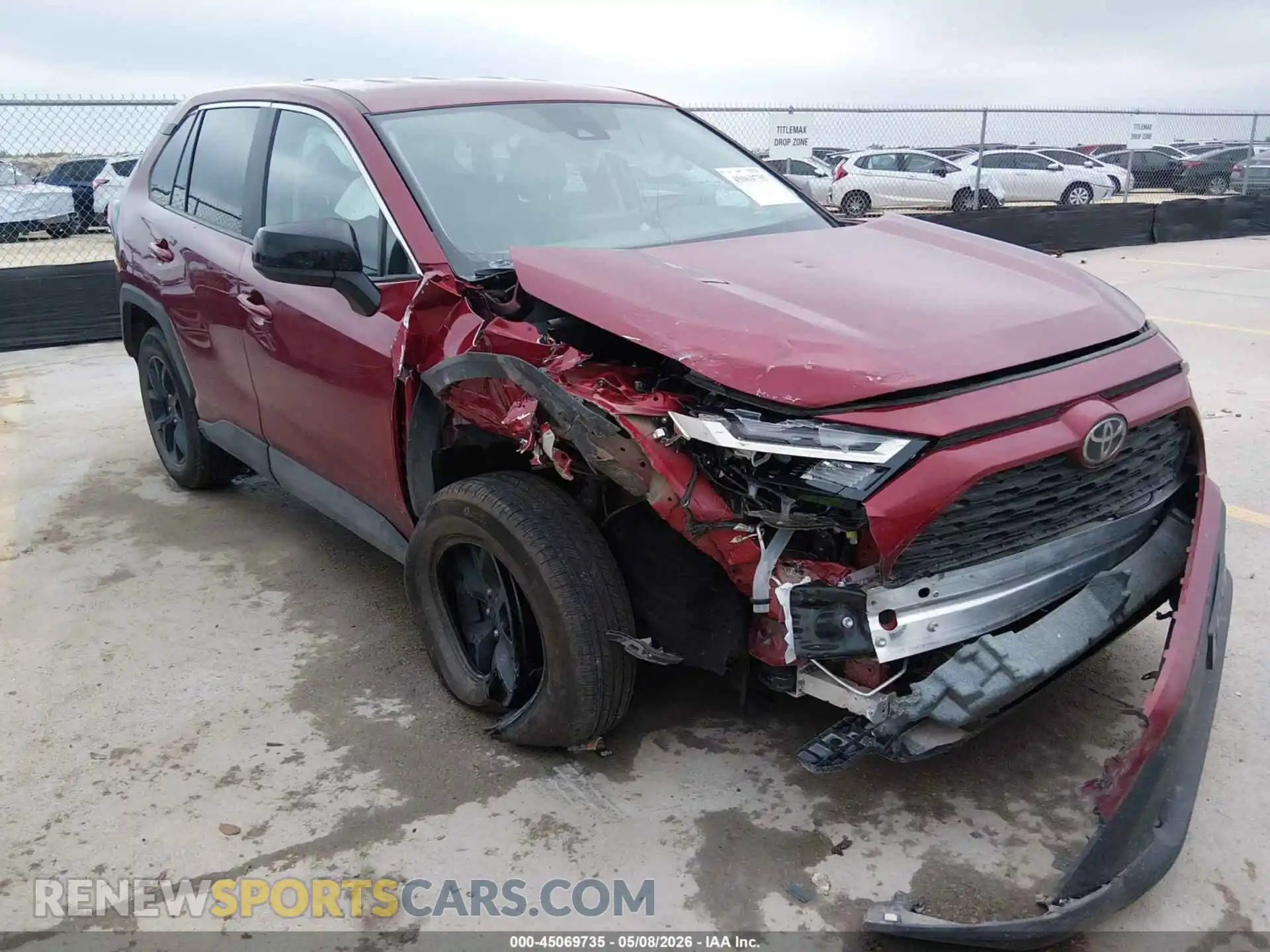 1 Photograph of a damaged car 2T3H1RFV0SW425708 TOYOTA RAV4 2025